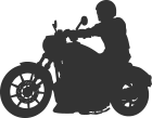 Motorcycle + Person = Motorcyclist